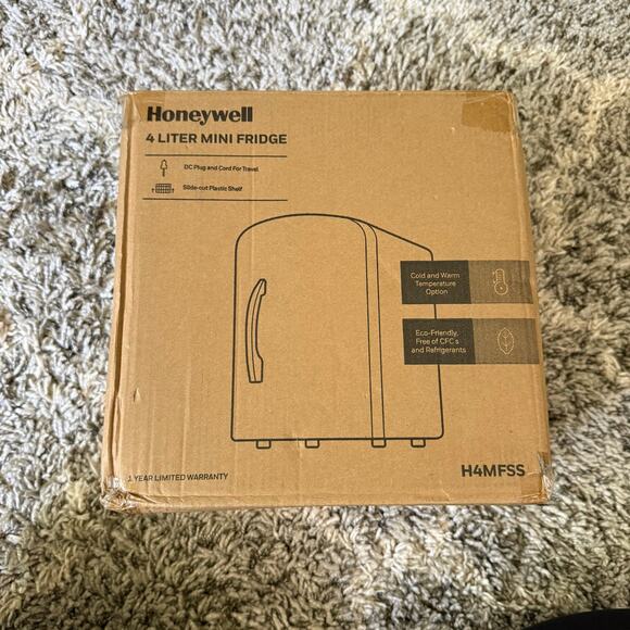 Honeywell Other - NEW IN BOX Honeywell 4 Liter Mini Fridge H4MFSS Bottle Can Drink Fridge